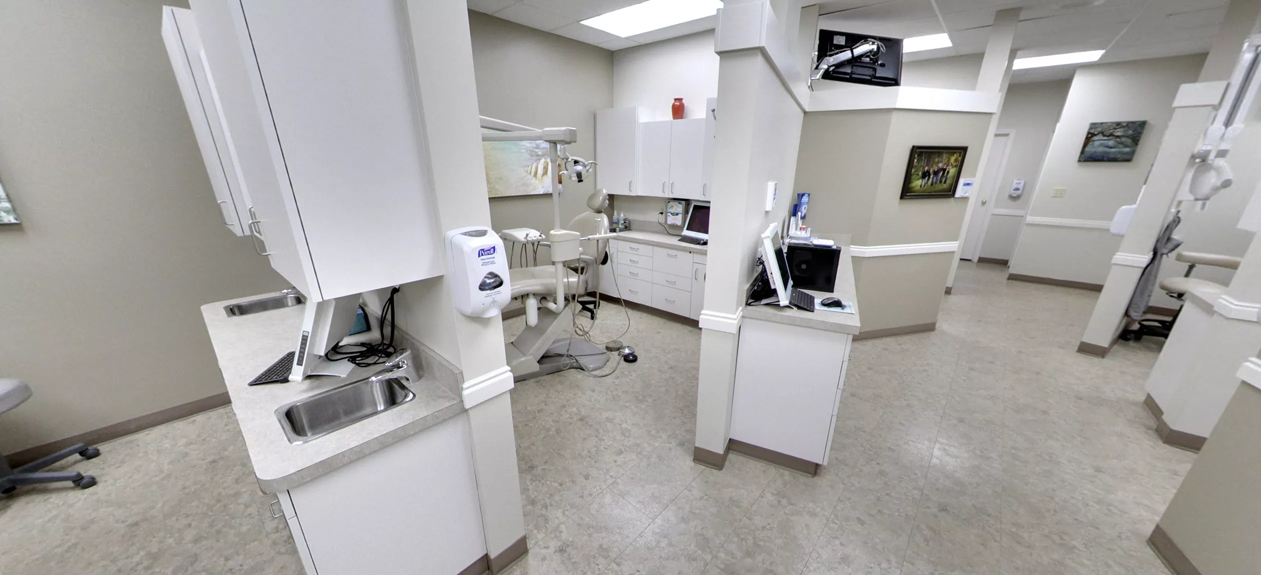 Dental operatories at Spearmint Dental
